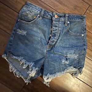 Free People Denim Shorts